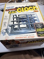 VINTAGE 1978 ARROW HANDICRAFT ELECTRIC ROLLING BALL CLOCK