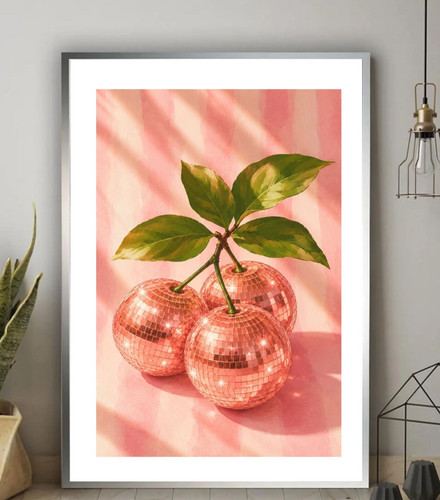Cherry disco glitter - cherry,