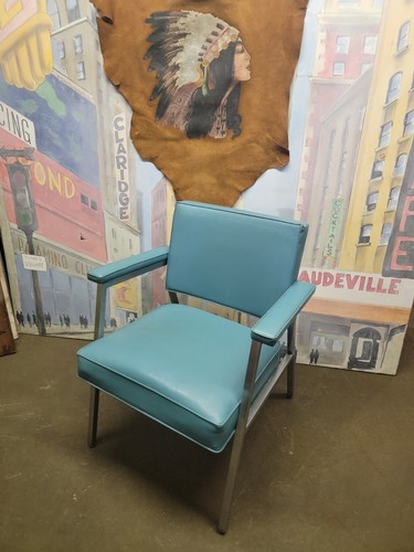Vtg 60s steelcase - steelcase, chrome