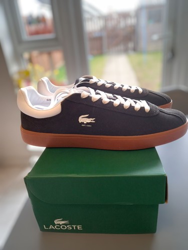 Lacoste mens baseshot trainers - mens,