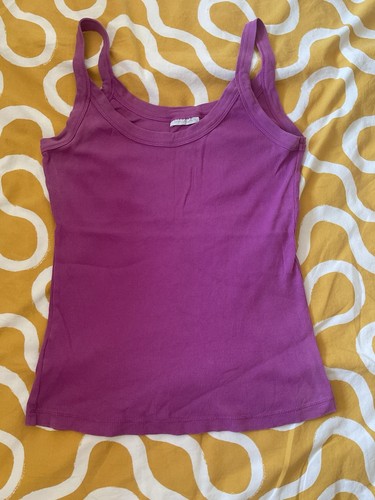 Purple tank top vest - tank,