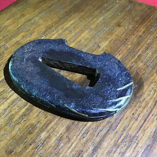 Japanese tsuba sword guard - tsuba,