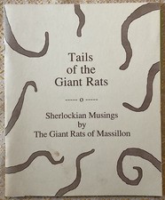 Sherlock Holmes. Harrington & Preece - Tails of the Giant Rats, 1990, 1st Ed 