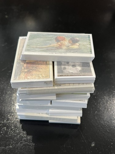 Cigarette card collection - card,