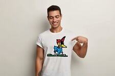 Duck DJ Decks Music Raver Spliffy Old School Rave T-Shirt Top Dance