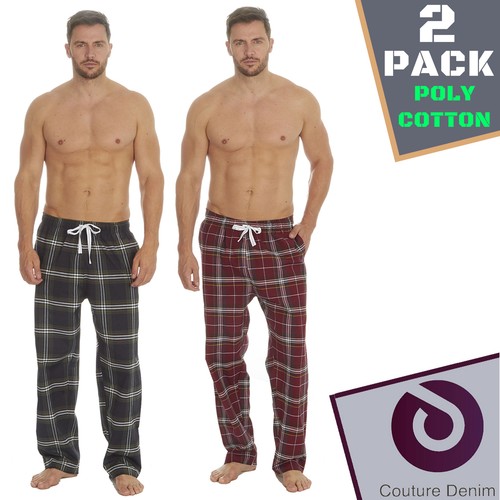 Pack mens pyjama bottoms - x,