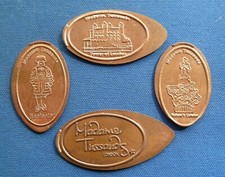 ELONGATED PRESSED PENNIES x4