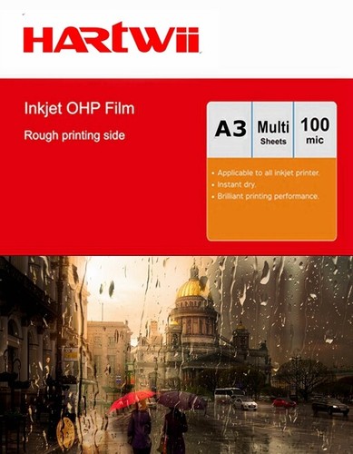 Inkjet ohp film - ohp, overhead