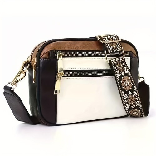 Leather ladies messenger - pu,