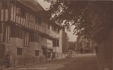 Sussex postcard old town - postcard,