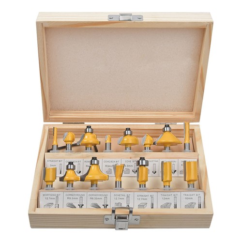 16pc tungsten carbide - 1/4",