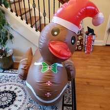 4ft Christmas Inflatable Duck