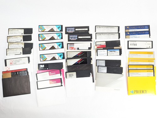 Vintage inch floppy disk - 3.5-inch,