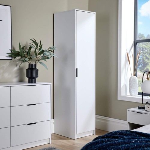 Wardrobe door space saving - door,