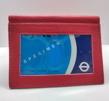 Ladies REAL Leather Clutch Small CUTE COLOURFUL Purse Credit Card HOLDER