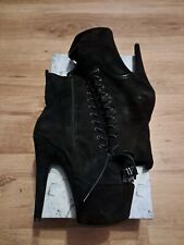 Hella Heels Baby Doll Open Toe Wide Fit Uk 8 In Very Used Condition