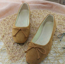 Women Ballet Ballerina Dolly Pumps Ladies Comfy Flats Slip On Loafers Shoes Size