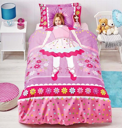Ballerina duvet doona quilt - duvet,