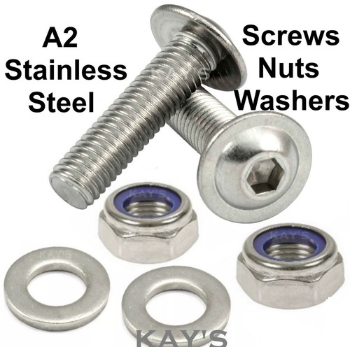 Flanged button head - m5,