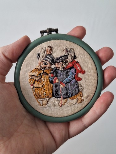Vintage small embroidered - vintage,