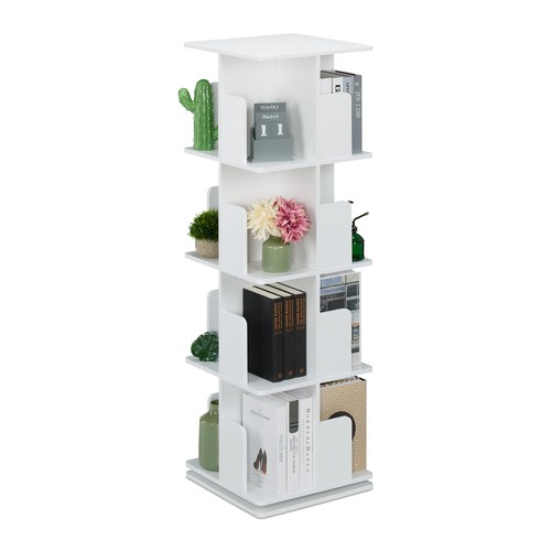 Rotating bookshelf book - rotating, tower
