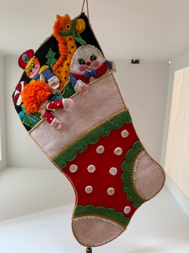 Bucilla christmas stocking - bucilla,
