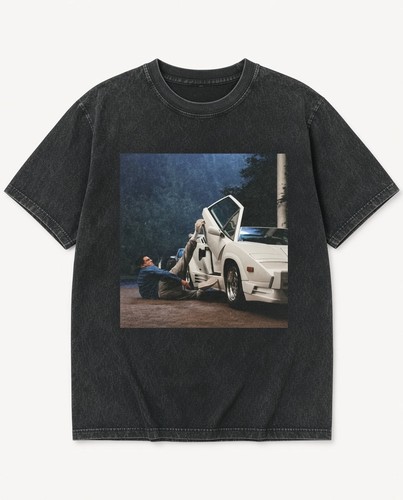 Lamborghini countach man lying - lamborghini,