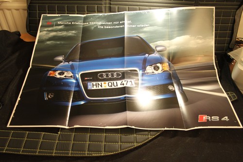 Folding brochure audi rs4 - audi,