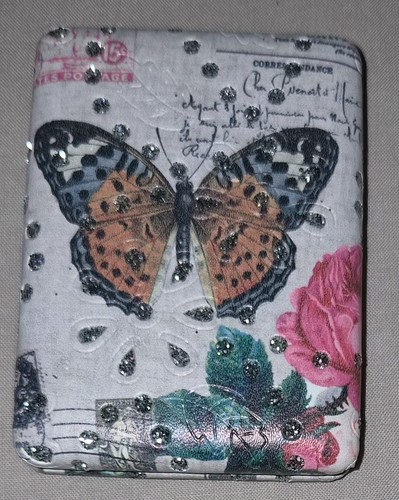 Butterfly floral glitter - butterfly,