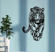 Tiger Metal Wall Art Decor 10