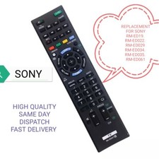 NEW REMOTE FOR SONY TV RM-ED19. RM-ED022. RM-ED029 RM-ED034 RM-ED035. RM-ED061