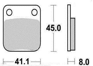 Set quality front brake - of, 2