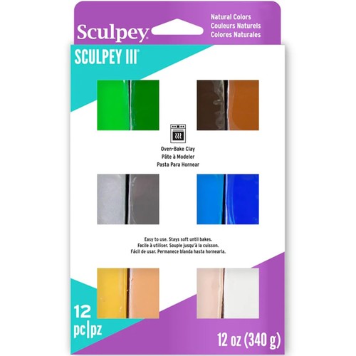 Iii polymer clay multipack - clay:,