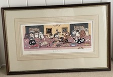 The 10th Anniversary by Linda Jane Smith Print Signed LTD Framed 24.7”x 15.8”