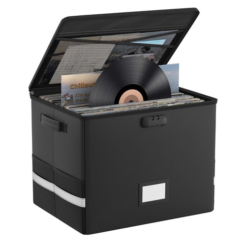 Vinyl record storage box - vinyl,