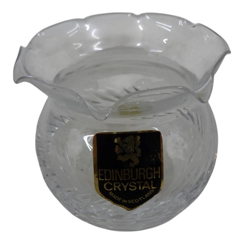 Edinburgh crystal posy vase - edinburgh,