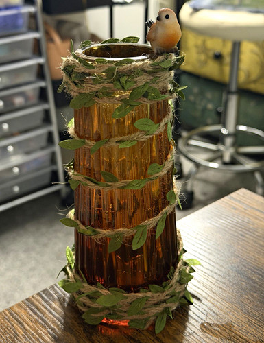 Handmade amber green - handmade,