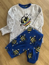 Boys Fleece Pyjamas 9-10 Years