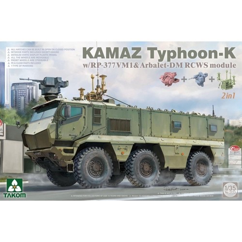 Takom kamaz typhoon w - 1:35, w/