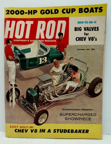 Hot rod magazine - october, 1959