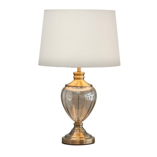Table lamp hepburn large amber - large,