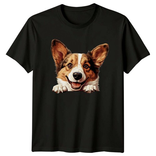 Cute corgi peekaboo dog - corgi,