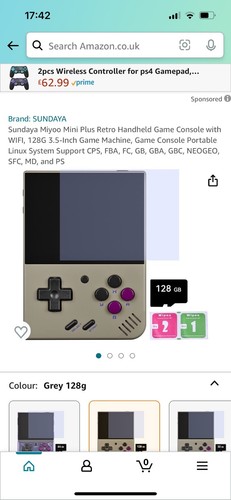 Miyoo mini plus - +, 128gb