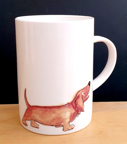 Dachshund sausage dog mug roy - sausage,