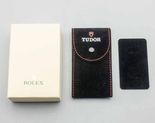 TUDOR Watch Pouch 50006084.8064 c/w Cream Rolex Box - Unused & Perfect