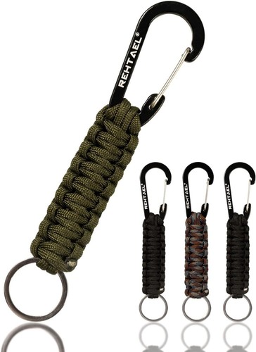 Parachute rope keychain pack - rope, 4-pack