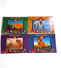 Vintage McDonalds Happy Meal Toys 1994 Disney Lion King Jigsaw Puzzles. All 4
