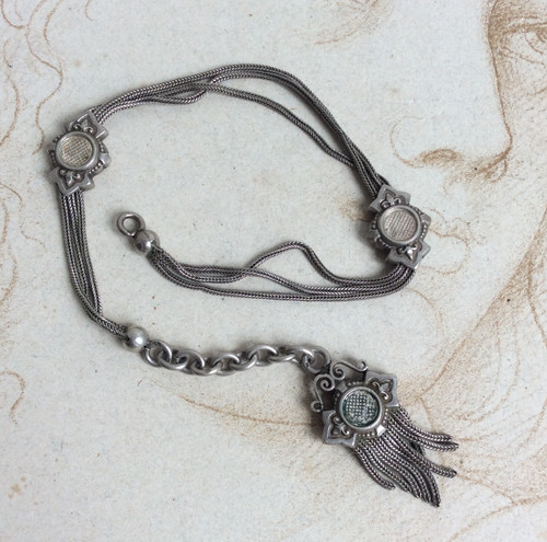 19th century silver - silver, chatelaine