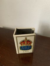 WW2 ARP British Air Raid Precautions Matchbox Case Cover