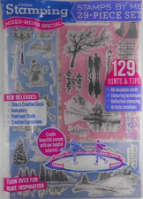 Creative Stamping magazine #154 2025 Mixed Media Special with 29-piece stamp set
